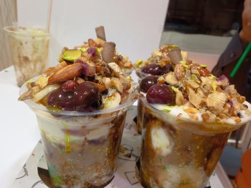 عکس بستنی و آبمیوه ارکیده