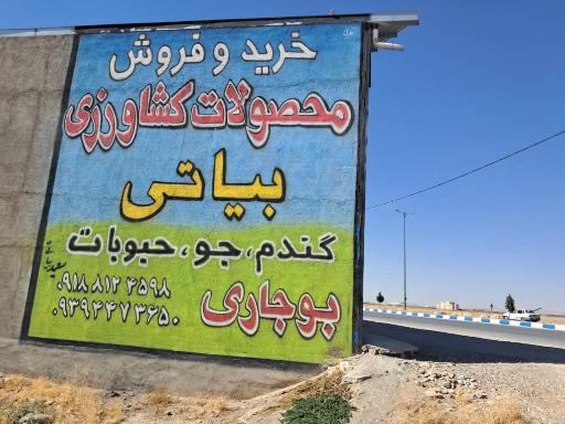 عکس خوراک دام و محصولات کشاورزی و بوجاری سعید بیاتی 