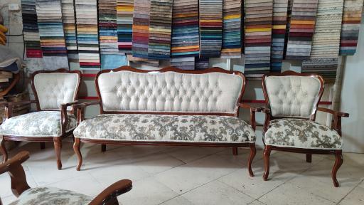 عکس تعمیرات مبل مبلینو