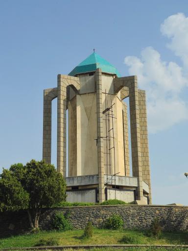 عکس آرامگاه باباطاهر عریان