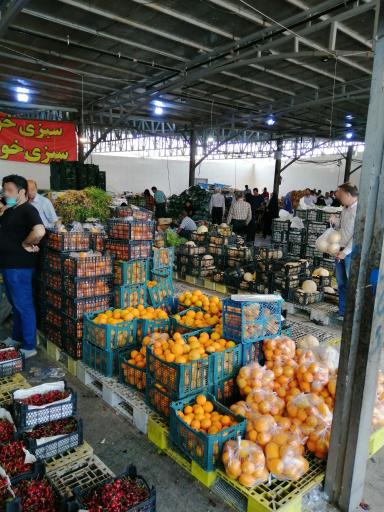 میدان تره بار و میوه قلعه بان