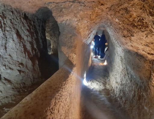 عکس ورودی 1 شهر زیرزمینی نوش آباد