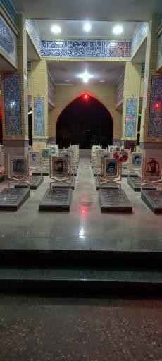 عکس گلزار شهدا دینان