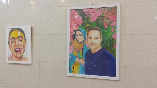 عکس گالری هنری کودک رنگ های بی انتها