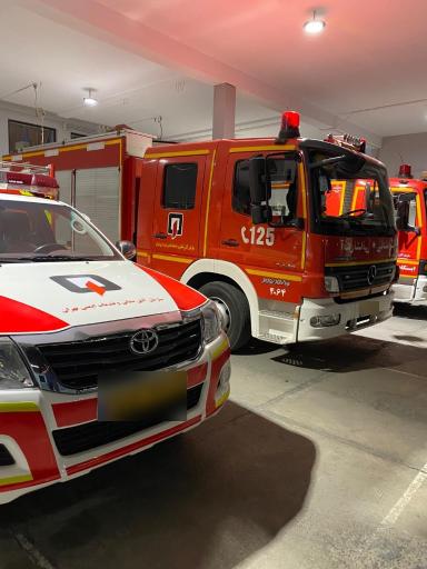 عکس ایستگاه 64 آتش نشانی