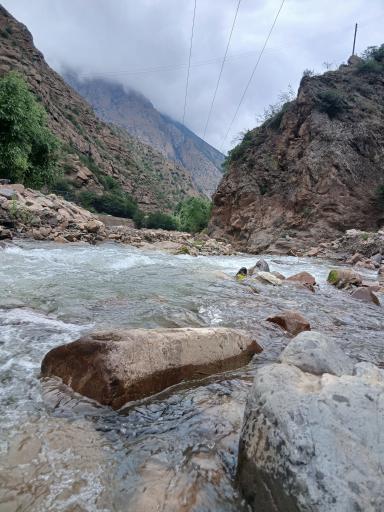عکس رودخانه چالوس