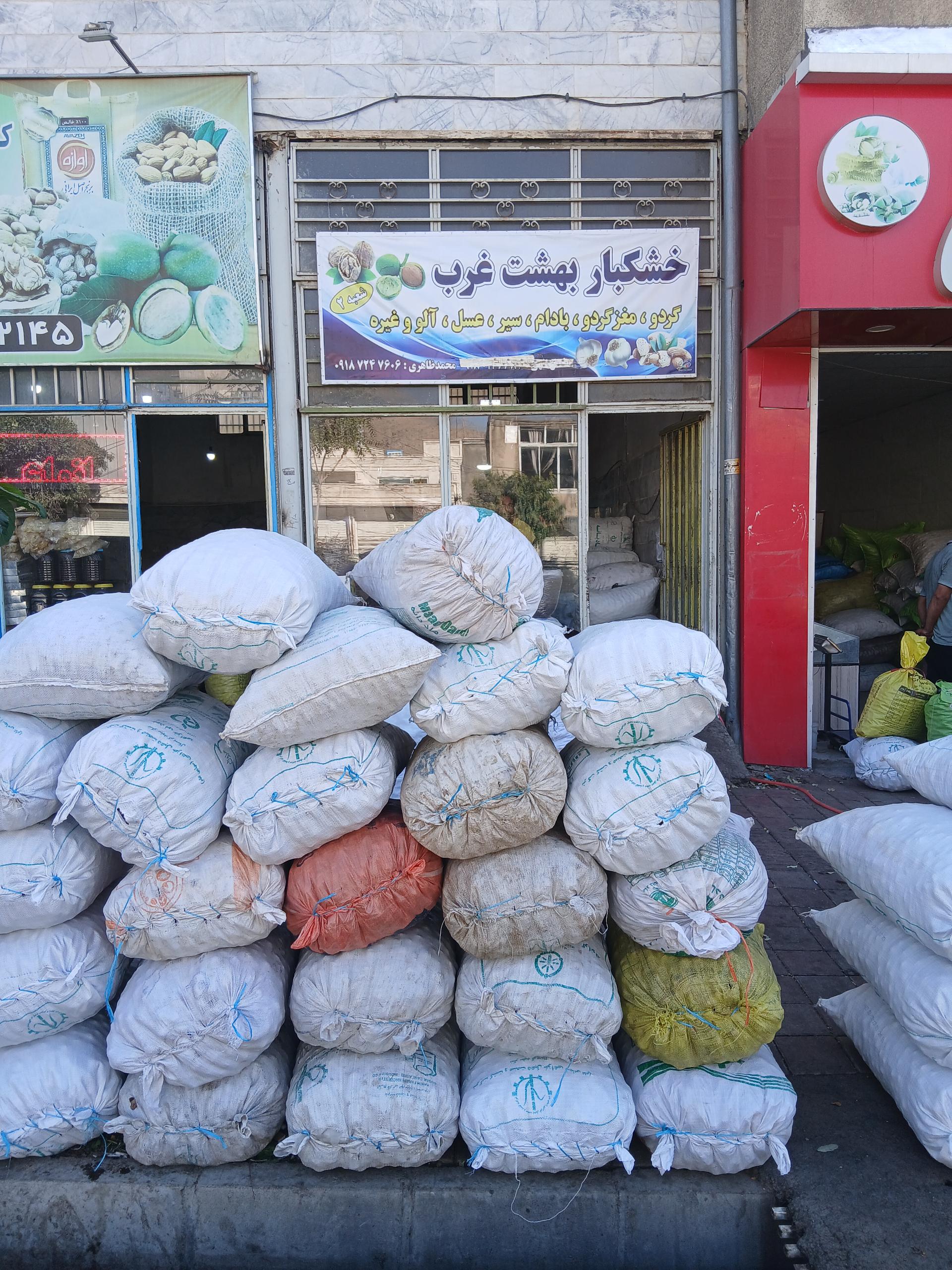 عکس خشکبار بهشت غرب