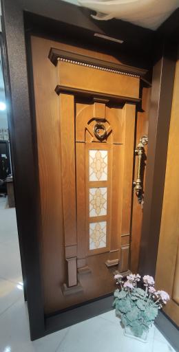 عکس درب ضدسرقت و چوبی اَژدرب 