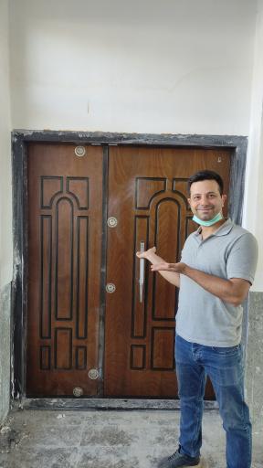 عکس درب ضدسرقت و چوبی اَژدرب 