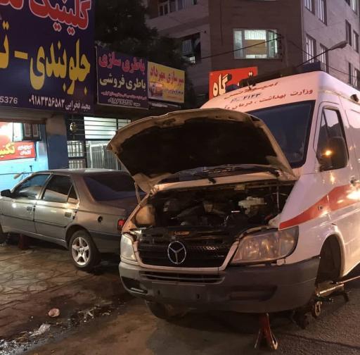 عکس جلوبندی و ترمز مجید فخرایی