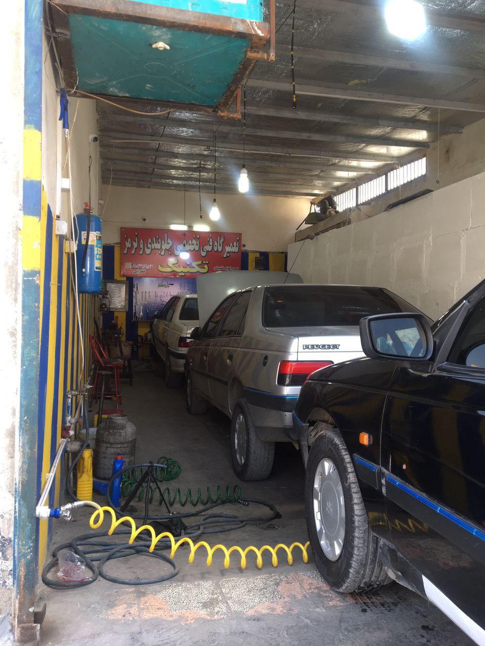 عکس جلوبندی و ترمز مجید فخرایی