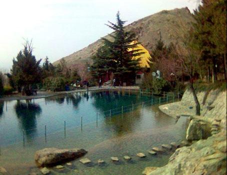 عکس دریاچه پارک جمشیدیه
