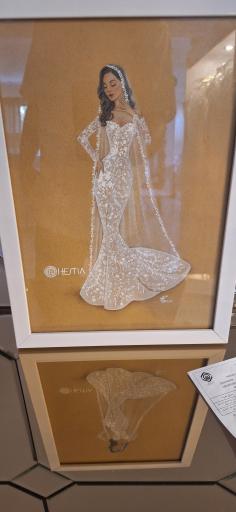 عکس مزون لباس عروس و لباس مجلسی هستیا