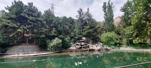 عکس دریاچه پارک جمشیدیه