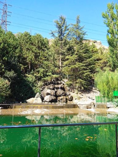 عکس دریاچه پارک جمشیدیه