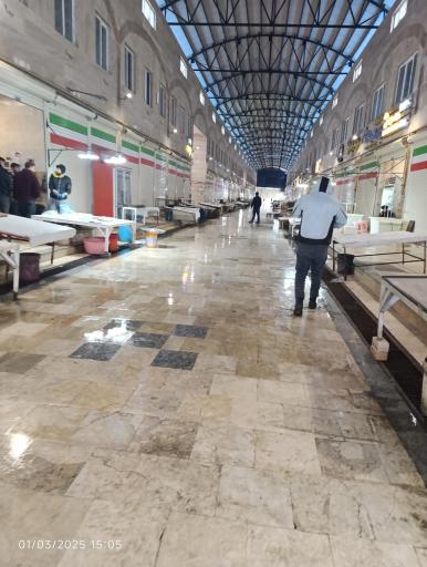 عکس بازار بزرگ ماهی فروشان بندر انزلی