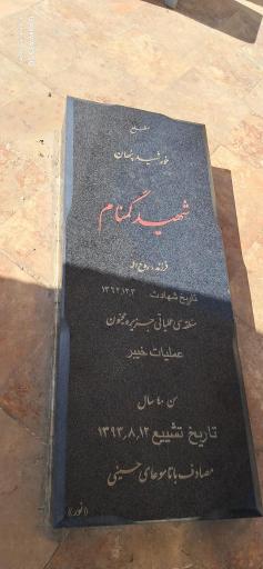 عکس شهدای گمنام شهرستان داورزن