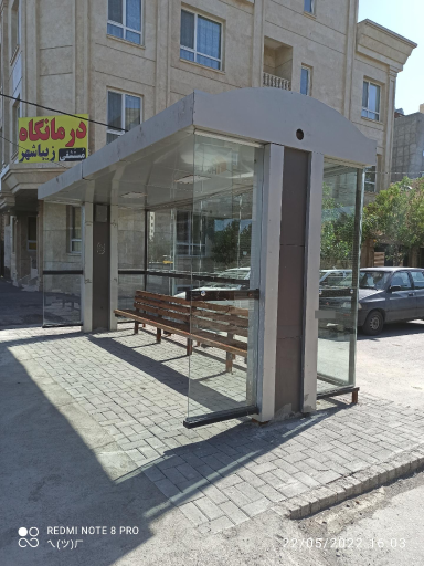 عکس ایستگاه اتوبوس میدان قائم