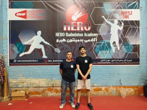 عکس آکادمی بدمینتون هیرو