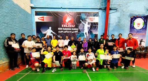 عکس آکادمی بدمینتون هیرو