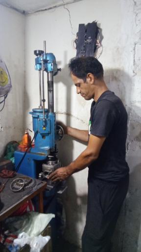 تراشکاری موتور سیکلت ایلیا