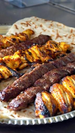 عکس کباب گوسفندی نارمک