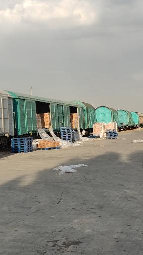 بندر خشک  ریلی تهران