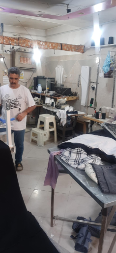 عکس خیاطی افشار و وحید 