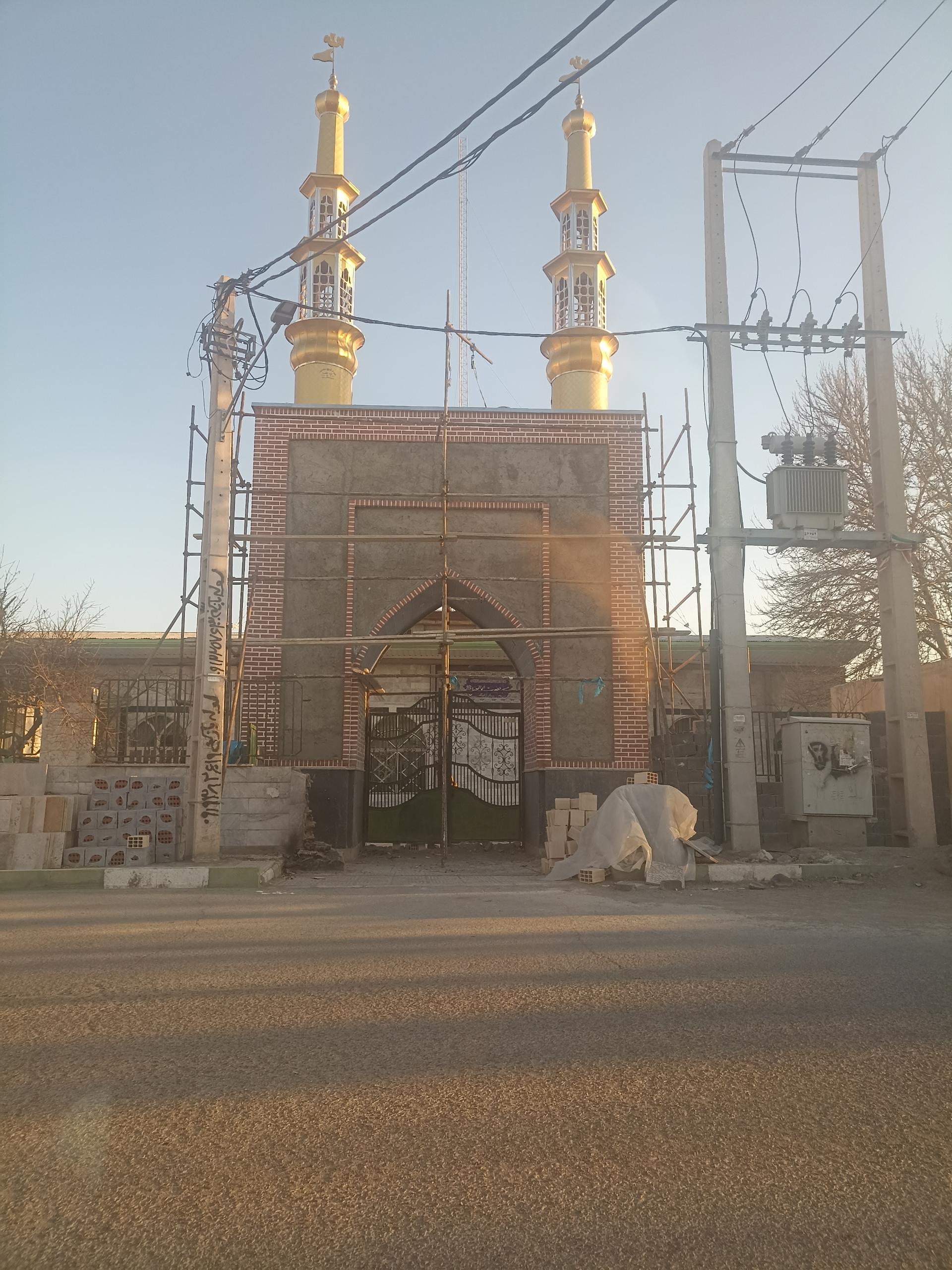 عکس مسجد حضرت ابوالفضل 