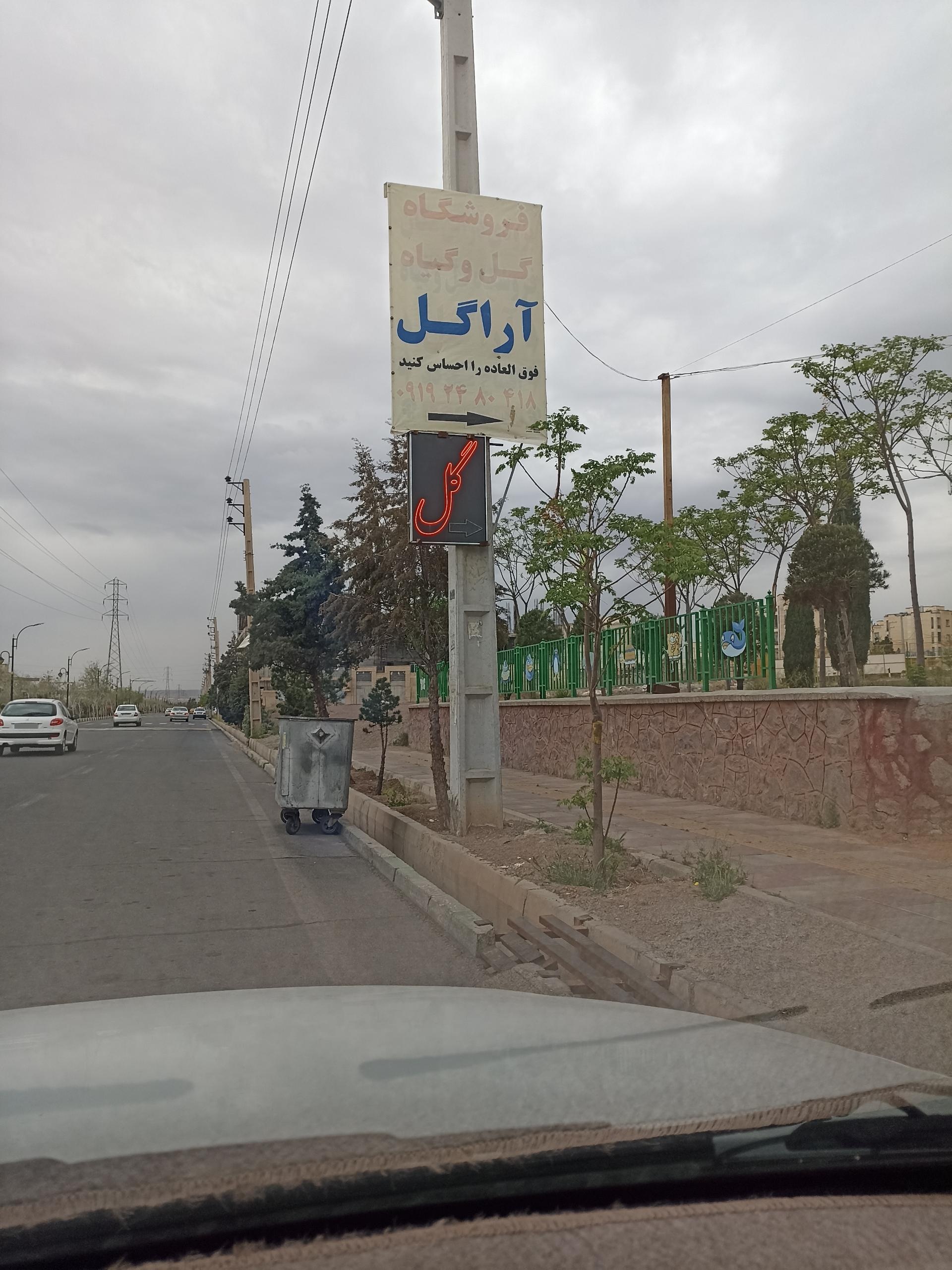 عکس گل فروشی آرا گل