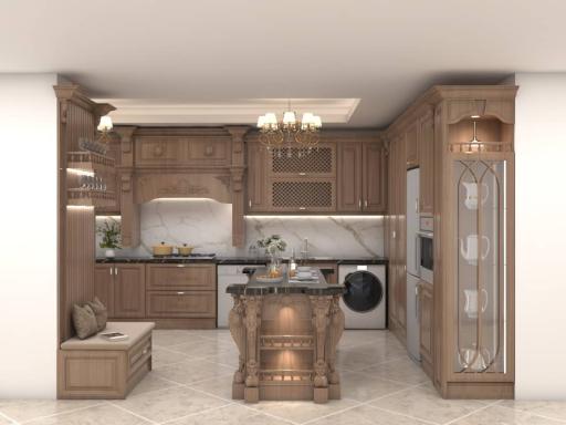 عکس کابینت نوبران چوب