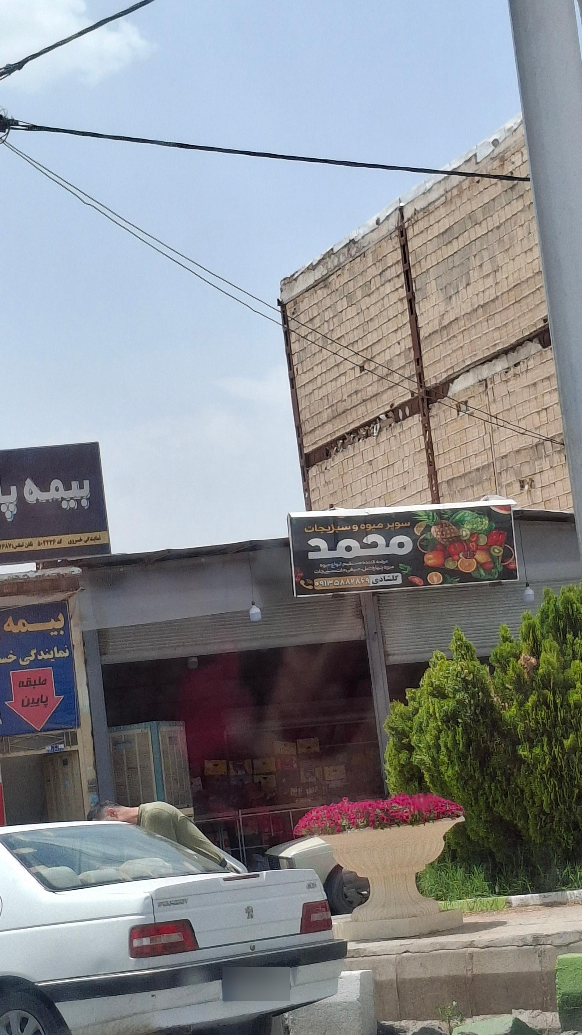 عکس سوپر میوه و سبزیجات محمد