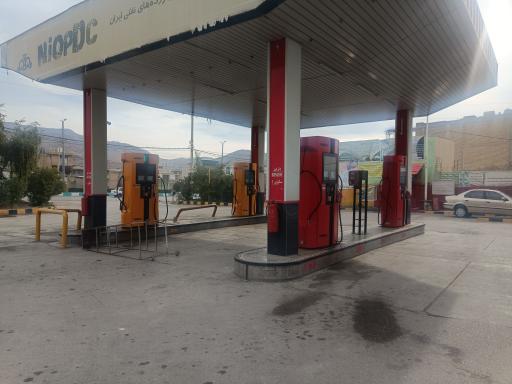 عکس پمپ بنزین شهرخفر