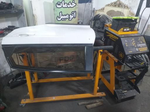 عکس صافکاری و نقاشی اتومبیل کاظمی