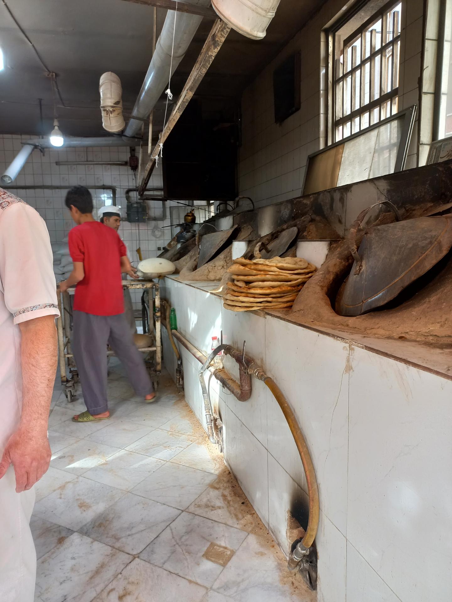 عکس نانوایی احمد کارگر