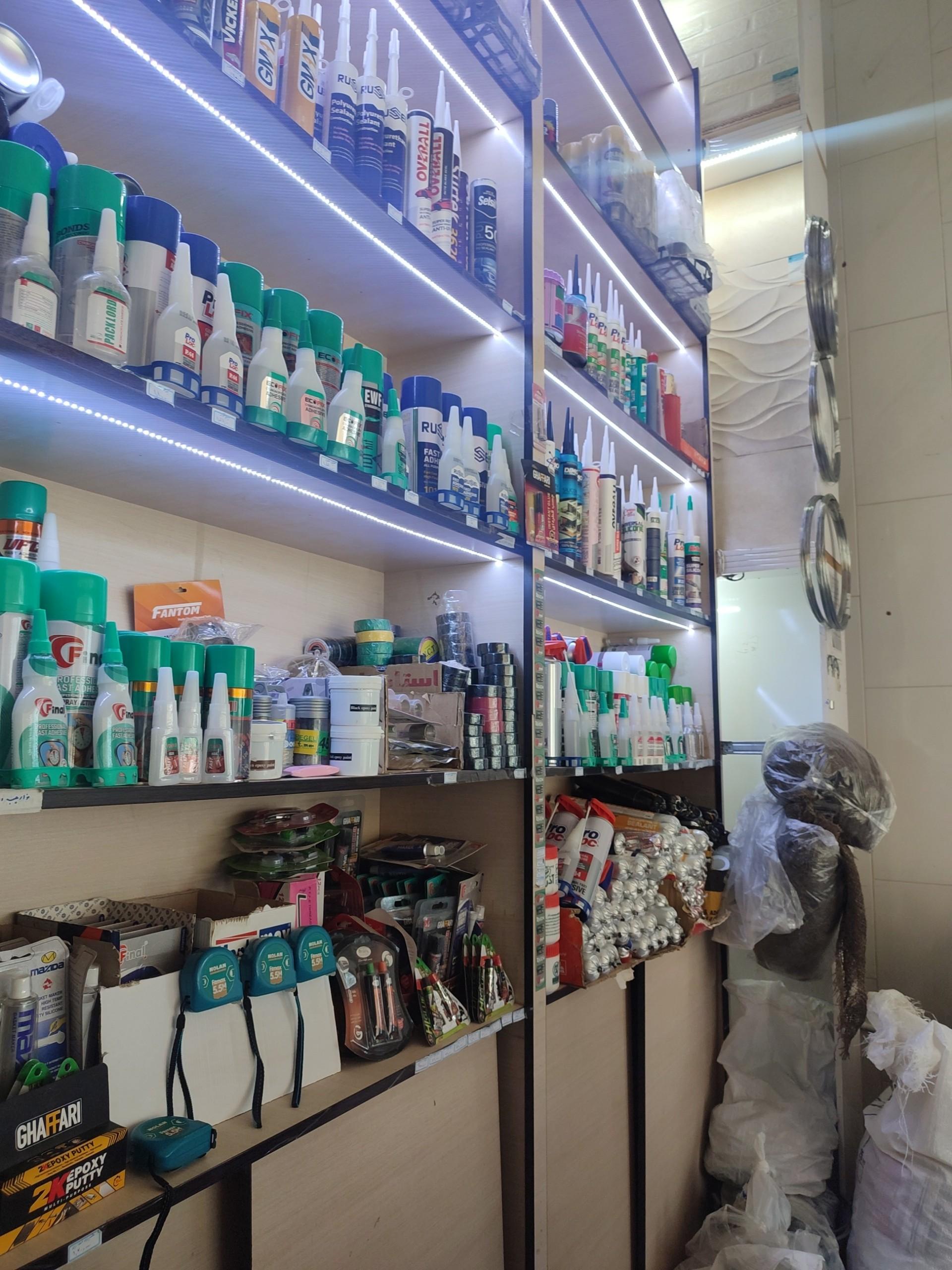 عکس چسب و رنگ نیری
