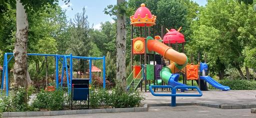 عکس بوستان باغ گل