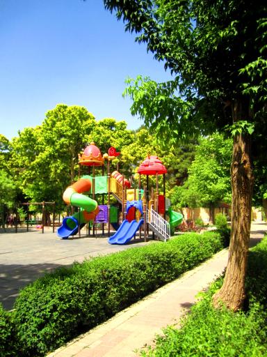 عکس بوستان باغ گل