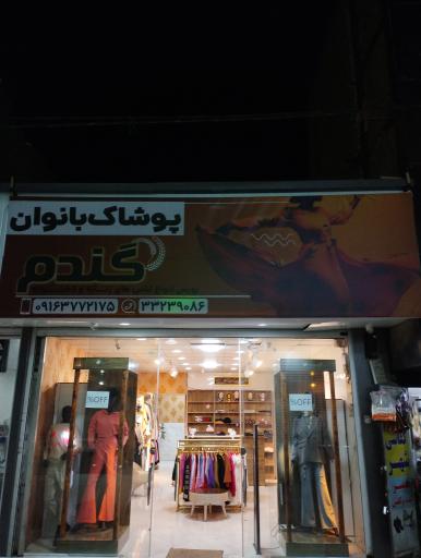 عکس پوشاک بانوان گندم