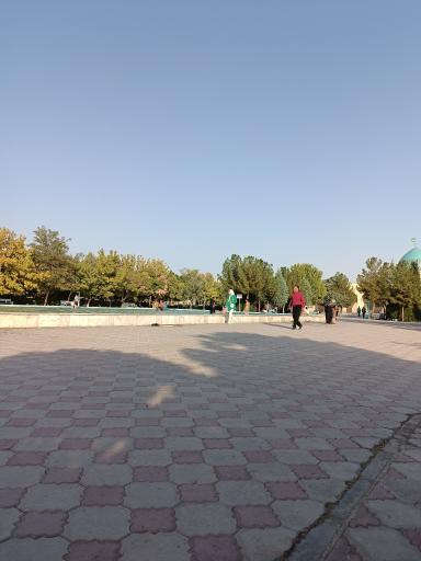 عکس فضای سبز امامزاده سید حمزه 