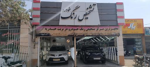 عکس تشخیص رنگ خودرو مهدی حسن زاده شعبه مرکزی