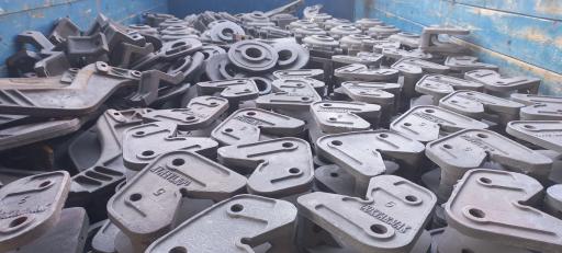 عکس ریخته گری قطعات چدنی نور