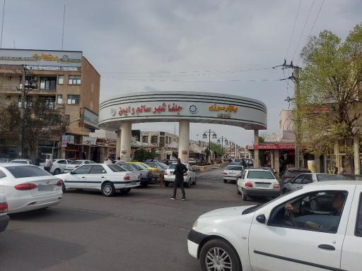 عکس بازارچه مرزی جلفا