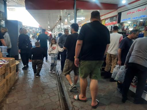 عکس بازارچه مرزی جلفا