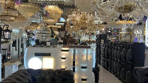 عکس هايپر كالاى برق و لوستر ثقفى