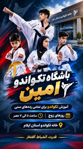 عکس باشگاه تکواندو امین