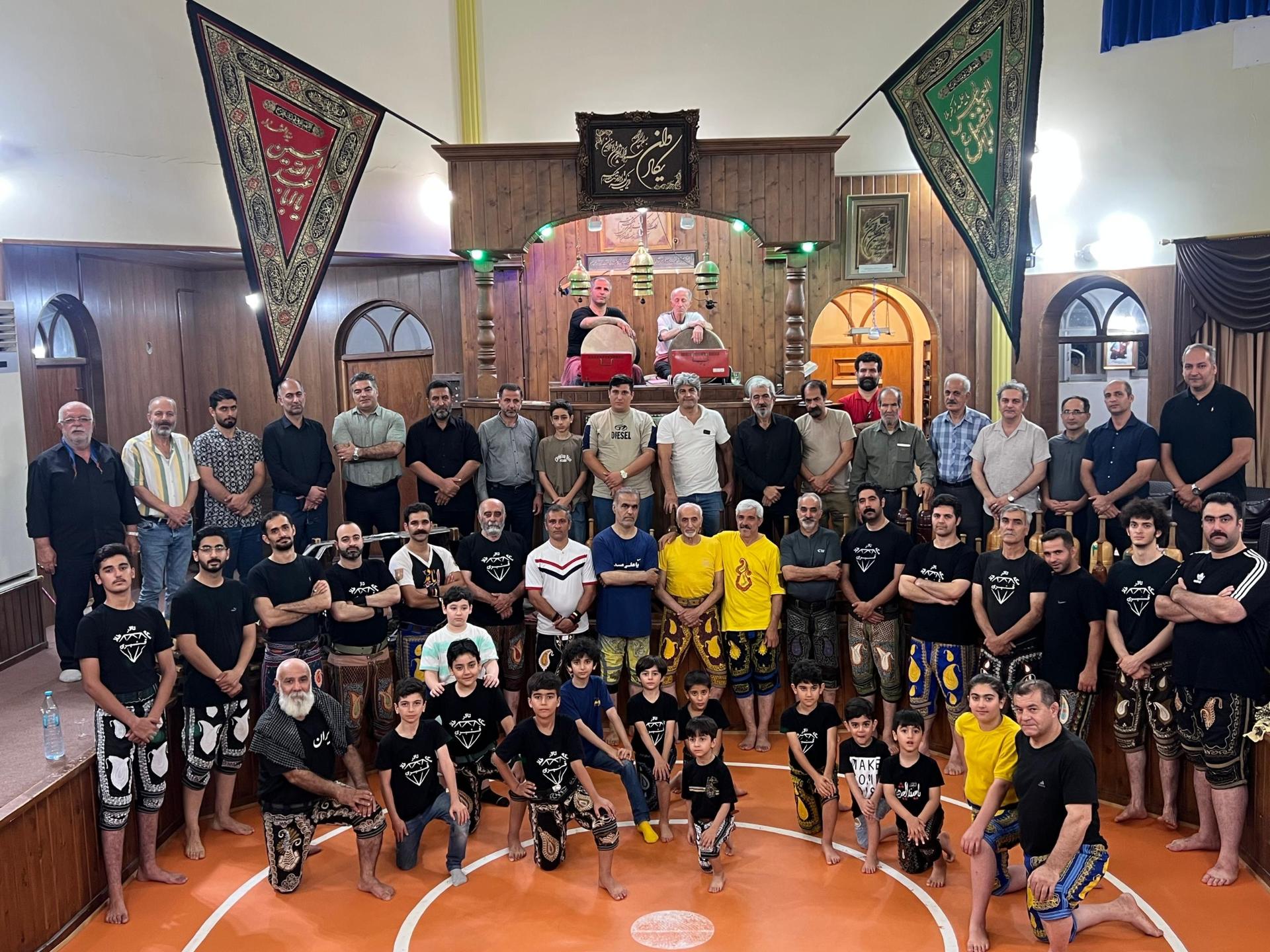 عکس زورخانه امام رضا