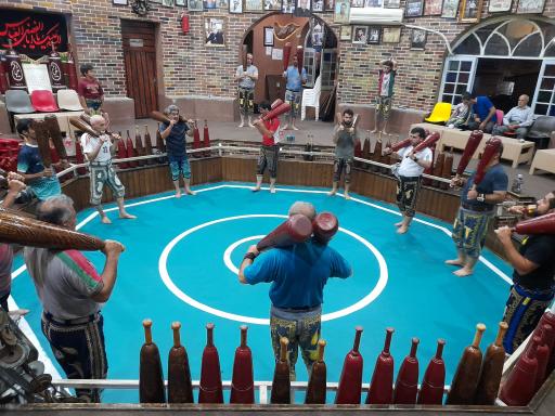 عکس زورخانه امام رضا