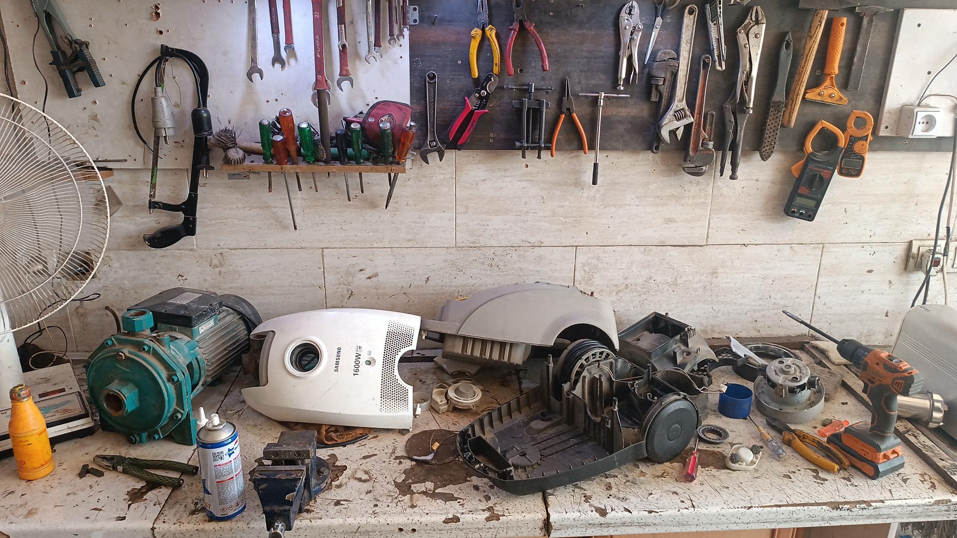 عکس تعمیرات لوازم خانگی دغاغله 