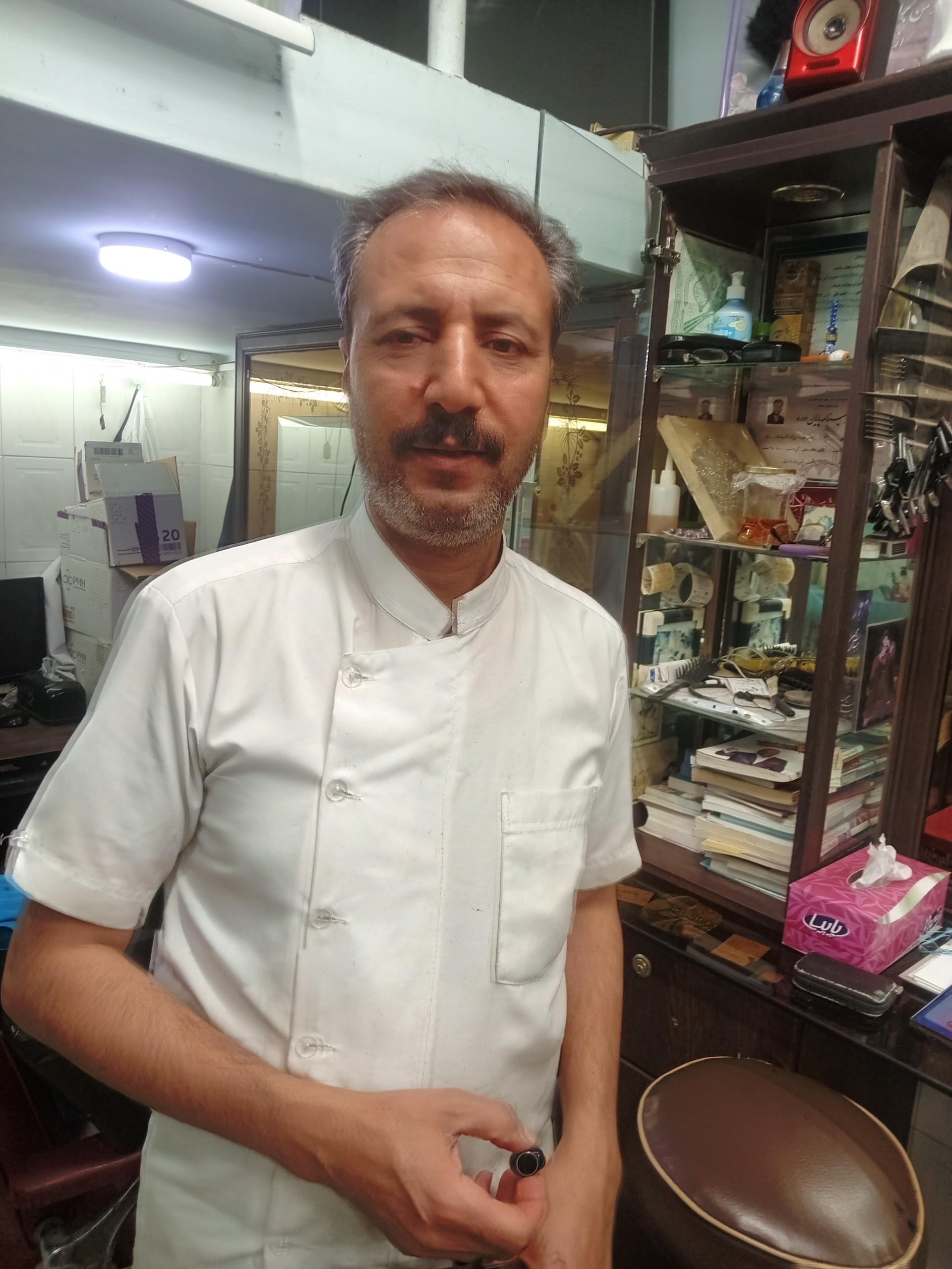 عکس آرایشگاه محسن
